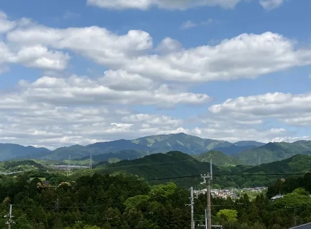 アトリエからの空